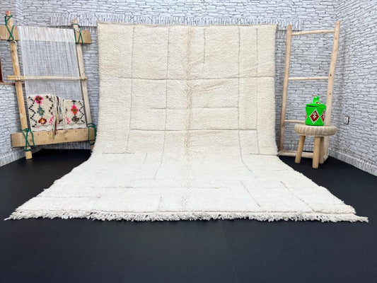 Handmade Wool Area Rug – Artisan Woven Natural Decor