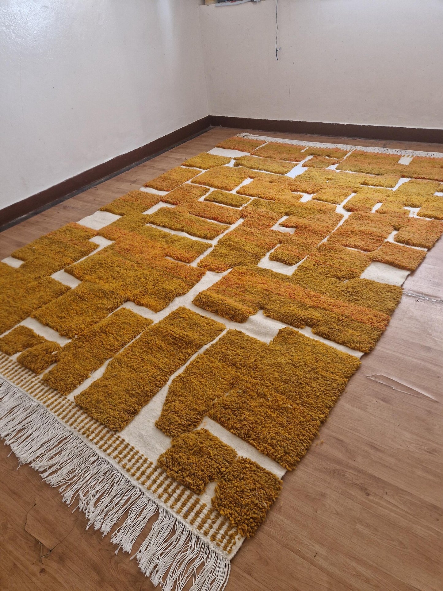 Boho Handwoven Rug – Eco-Friendly & Timeless Style