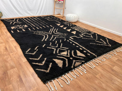 Ethically Crafted Handmade Rug – Natural Wool & Cotton Blend