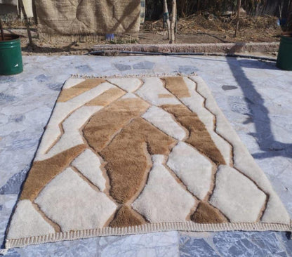 Handmade Wool Area Rug – Artisan Woven Natural Decor
