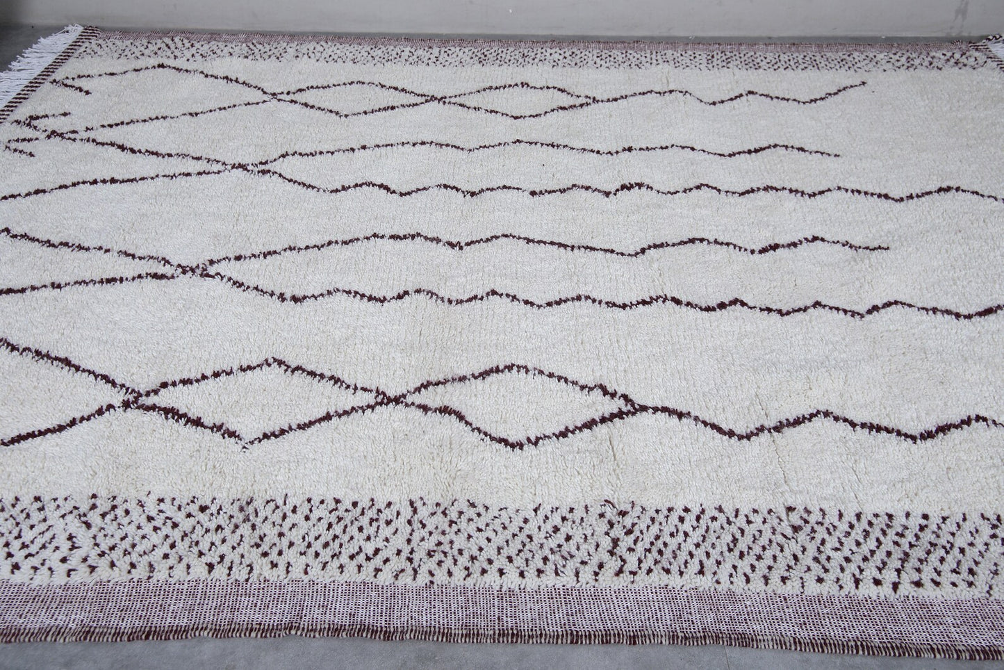 Bohemian Handmade Rug | Hand-Knotted Wool Carpet | Ethically Crafted
