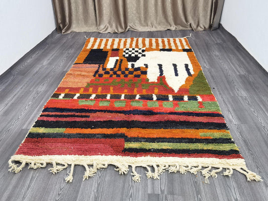 Boho Handwoven Rug – Eco-Friendly & Timeless Style