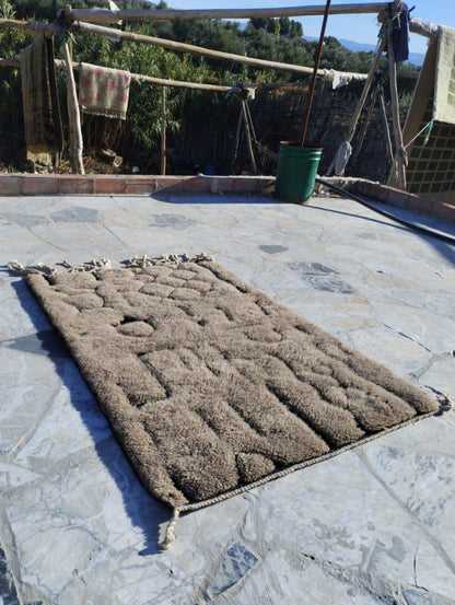 Bohemian Handmade Rug | Hand-Knotted Wool Carpet | Ethically Crafted