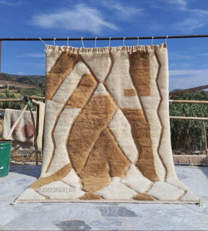 Handmade Wool Area Rug – Artisan Woven Natural Decor