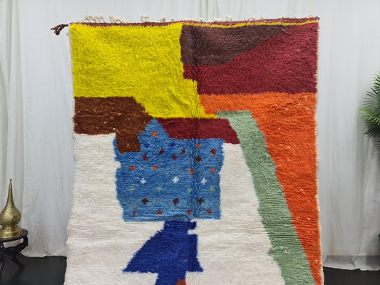Rustic Handwoven Rug – Eco-Friendly & Timeless Charm