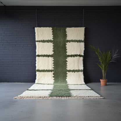 Handmade Wool Area Rug – Artisan Woven Natural Decor