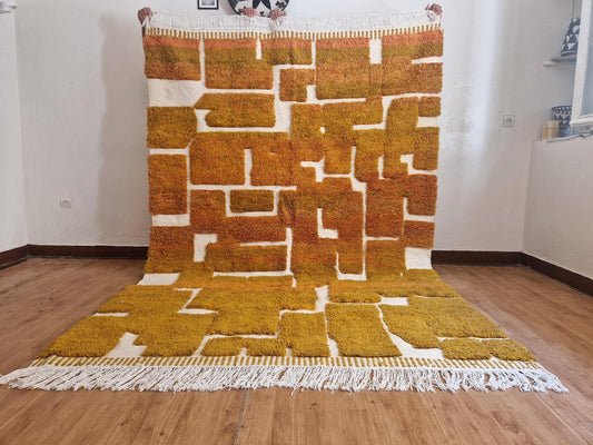 Boho Handwoven Rug – Eco-Friendly & Timeless Style