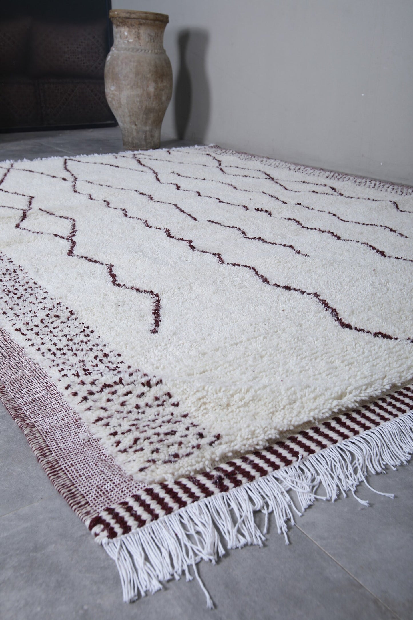 Bohemian Handmade Rug | Hand-Knotted Wool Carpet | Ethically Crafted