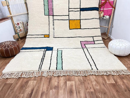Rustic Handwoven Rug – Eco-Friendly & Timeless Charm
