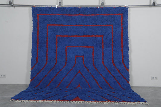 Luxury Handmade Vintage Rug – Traditional Tribal Design